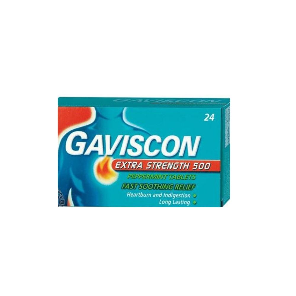 Gaviscon Extra Strength Peppermint 160mg 